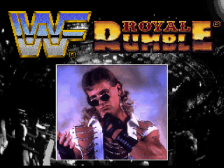 WWF Royal Rumble title screen for Super Nintendo